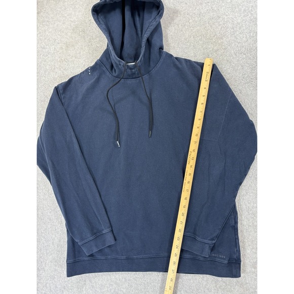 Rec Gen Performance Tech Hoodie Sweatshirt (Men's Large) Blue - Picture 6 of 13